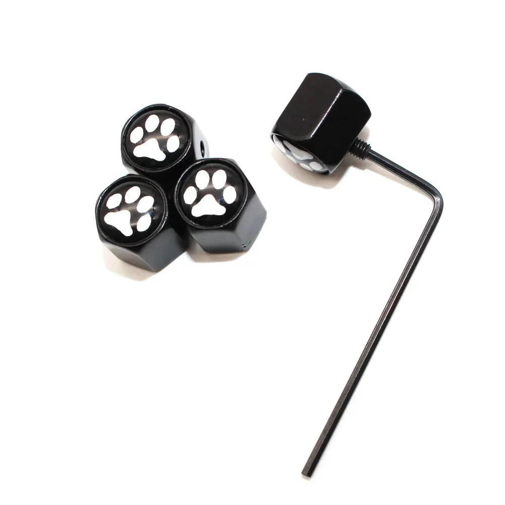 4 шт./компл. стайлинга автомобилей цинковый сплав Анти кражи след логотип вентиля