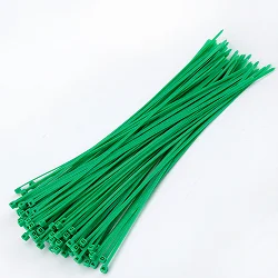 100PCS Multicolour Self-Locking Nylon Cable Ties, Various Sizes