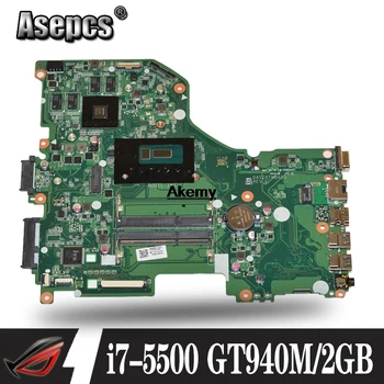 

DA0ZRTMB6D0 motherboard For Acer E5-573 E5-573G notebook motherboard CPU i7 5500U GT920/GT940M 2G DDR3 100% test work