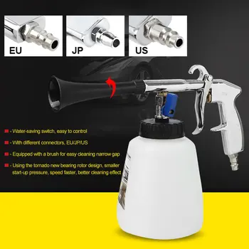 

High Pressure Washer Automobiles Water Gun Car Dry Cleaning Gun Deep Clean Washing Accessories Cleaning Tool