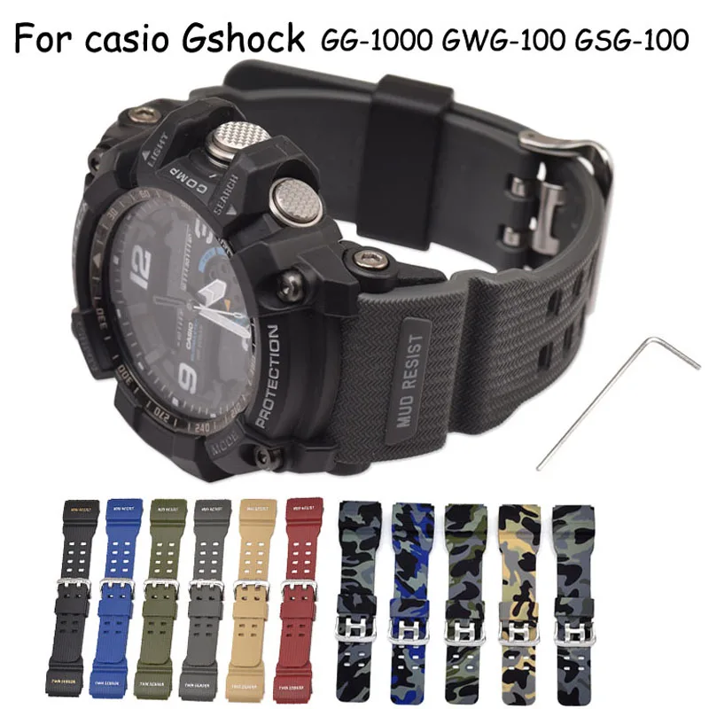 Casio G Gwg 1000 Strap | Casio G Shock Gg 1000 Strap | Casio Gwg Watchbands - Watchbands - Aliexpress