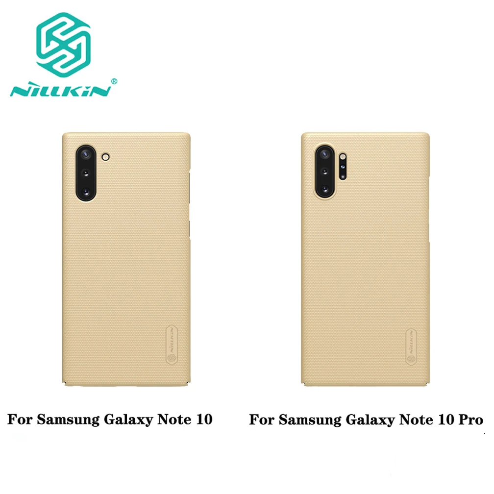 Чехол для samsung Galaxy Note 10+ Pro чехол NILLKIN Супер Матовый Щит Матовая жесткая Задняя панель для Samsung Note10 Plus note 10 5G