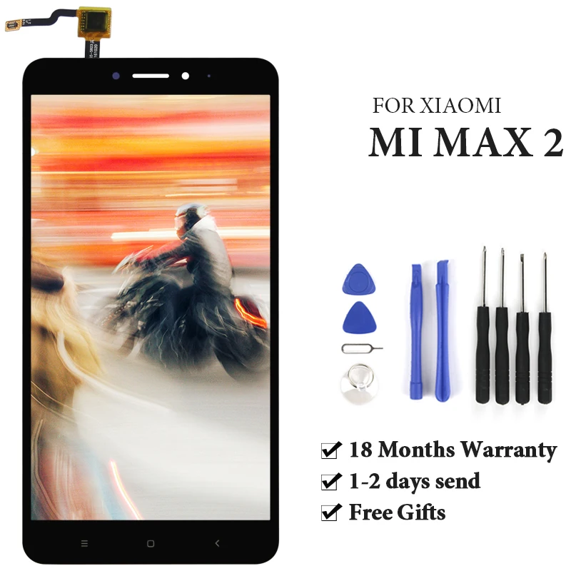 

5.99'' OEM No Dead Pixel Display For Mi MIX 2 LCD Touch Screen With Frame Digitizer Assembly Phone Replacement Spare Part