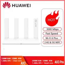 Huawei – routeur sans fil AX3 Pro, WiFi 6 + plus Quad Core, 3000Mbps, double Core, Version russe, Version internationale