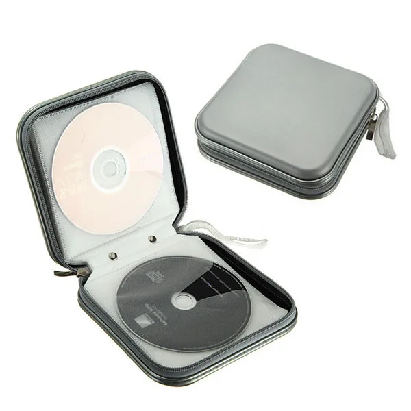 Портативный 40 шт Емкость диск CD DVD VCD кошелек DJ набор контейнеров для хранения держатель сумка для альбома WF 668