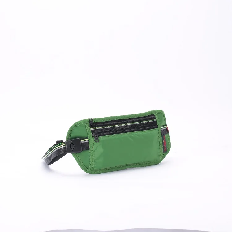 YINJUE sports waist bag neutral outdoor travel running Hip Waist pack Soft nylon 6 phone women gym Fitness Fanny pack waistbags