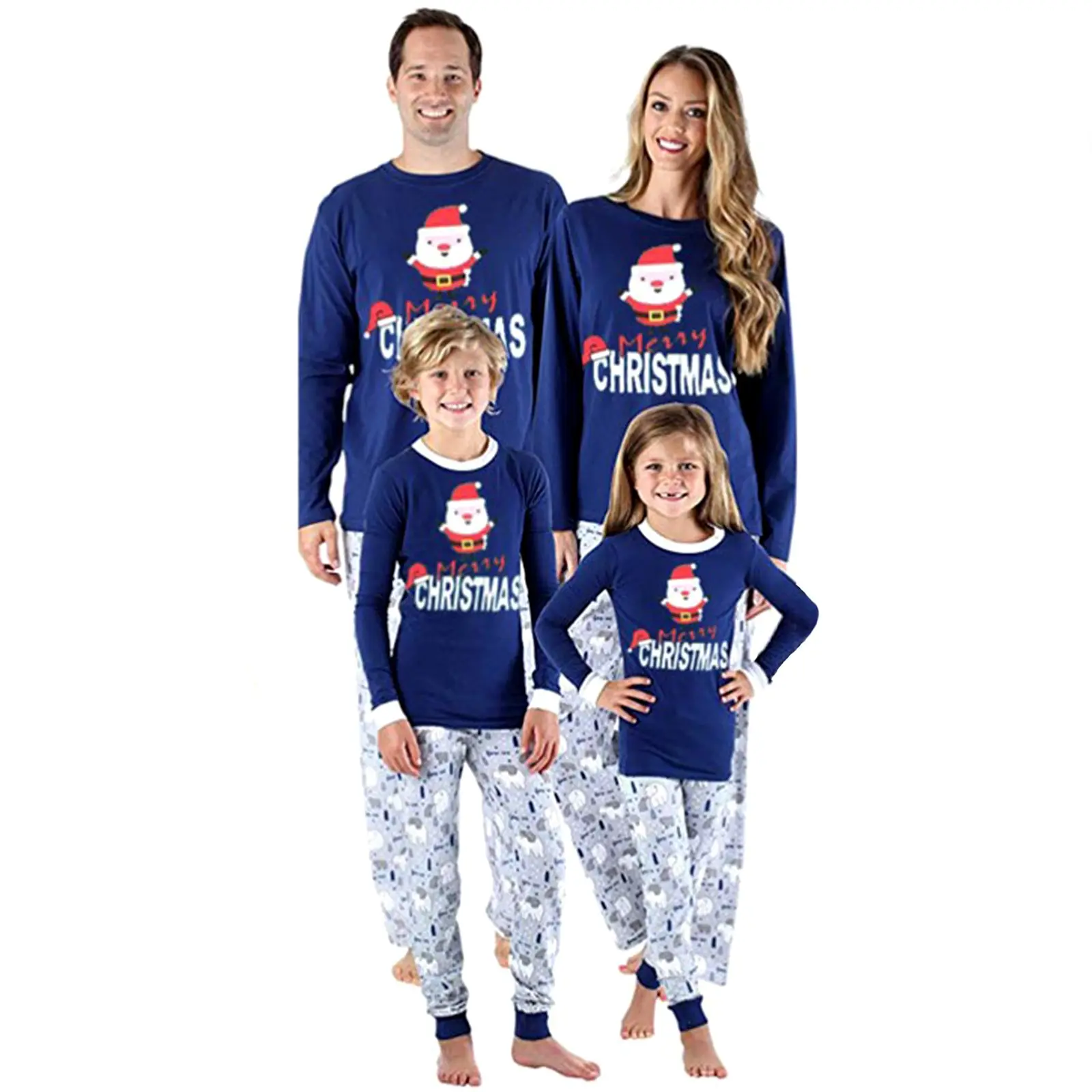 

Family Christmas Pajamas Family Matchig Clothes xmas Pjs Family Look Sleepwear Mother Daughter Father Kids Nightwear Outfits