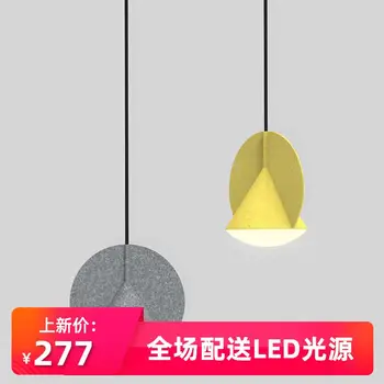 

nordic lustre pendente luminaire crystal LED pendant lights restaurant industrial lamp luminaire