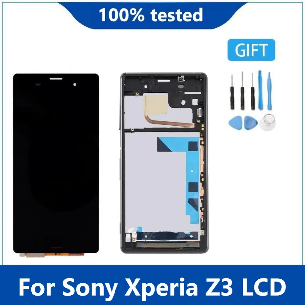 Дисплей 5 2 ''для Sony Xperia Z3/D6603/D6633/D6653/L55T ЖК-дисплей с сенсорным экраном и
