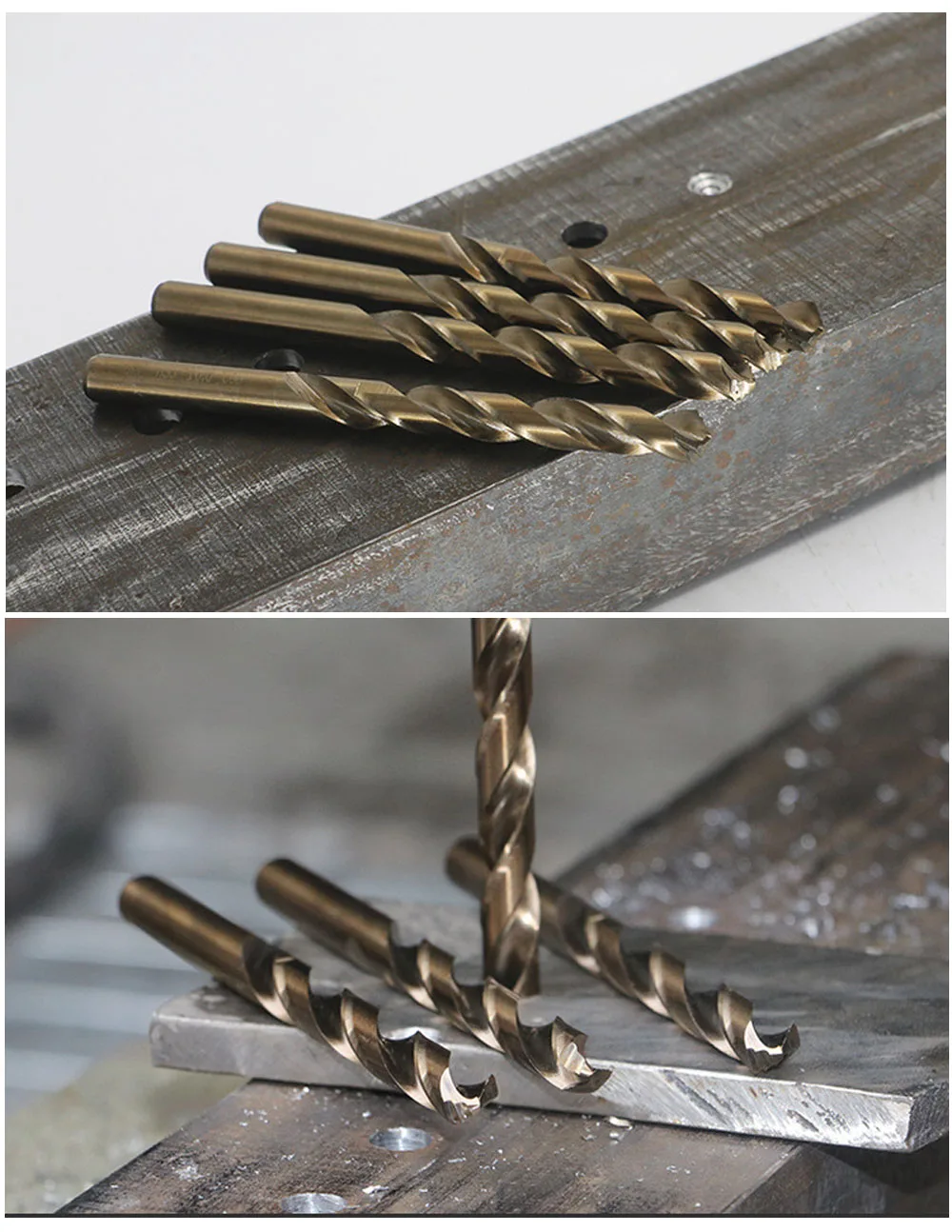 Drill bit 1PC HSS M42 cobalt twist 1mm-13mm for hardened steel cast iron stainless steel
