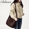 Arliwwi Brand Designer High Quality Genuine Leather Soft Women Tote Handbags Fashion Lady Large Shoulder Messenger Bag New GS03 ► Photo 3/3