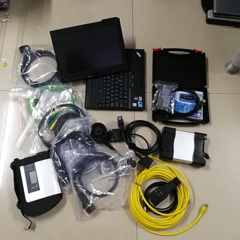 

Auto Diagnostic Tools MB Star C4 SD C4 + Icom Next for BMW + VAS 5054A with OKI Full Chip for A-udi V.W 3 software in laptop I7