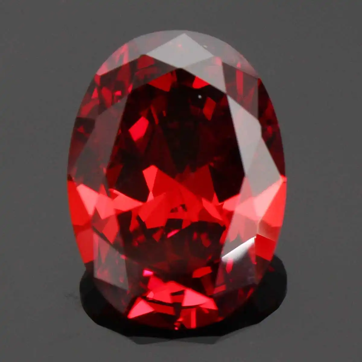 Горячая 19.89CT 13X18 мм овальной формы красно-рубиновый разрез незакрепленный драгоценный камень для кольца поделки ожерелья браслеты ремесла