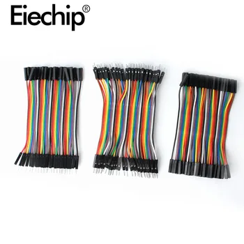 

Dupont Line 120pcs 10CM Male to Male + Female to Male + Female to Female Dupont Jumper Wire Dupont Cable for arduino diy kit