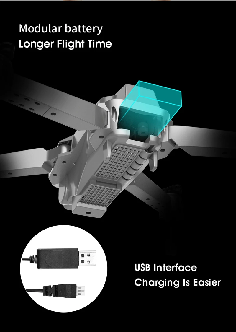 Profissional com Câmera Mini Drones Quadcopter Brinquedos Dobrável Dron Drone hd Wifi Fpv Profissional 2020 Novos 4k rc 17 Cheap RC Quadcopter
