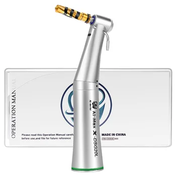 

Surgical dental instruments 20:1 implant slow speed handpieces with optical fiber LED and stainless steel body