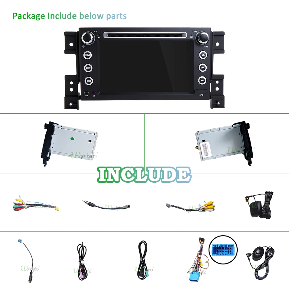 Top 4G 64G 8 core DSP IPS 2 Din Android 9.0 CAR dvd player GPS audio For SUZUKI GRAND VITARA 2007-2013 car radio multimedia obd2 dvr 25