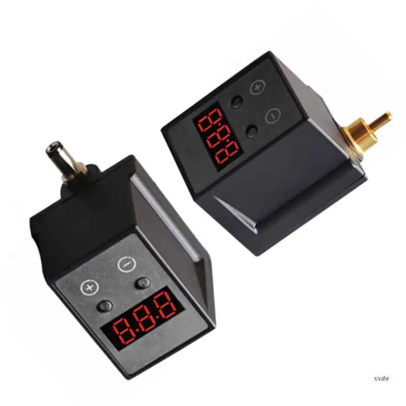 Wireless Tattoo Power Supply Mini Power Device RCA/DC Tattoo Machine Rechargable For Rotary Machine Pen Supply