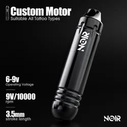 Hot Brand Tattoo Rotary Pen Noir Mast Design Professional Permanent Makeup Machine Eyeliner Eyebrow Supplies