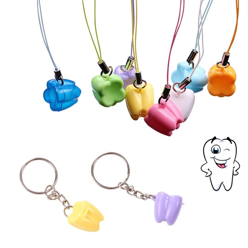 Plastic Container Storage-Boxes Tooth-Organizer Milk-Teeth Baby Mini Kids Pe XZJJA 10-20pcs