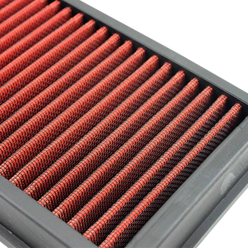 Filtro de ar Adequado para Audi Filtro de Admissão de ar de Alto R-ep Allroad Fluxo Reutilizável Lavável Xh-af0701 a4 a5 q5 7 Filtro de ar R-EP adequado para audi