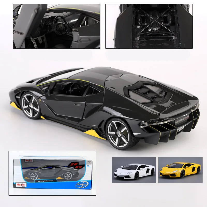 Maisto 1:18 Lamborghini LP770 модель автомобиля из сплава моделирование автомобиля украшение коллекция Подарочная игрушка Литье под давлением модель игрушка для мальчиков