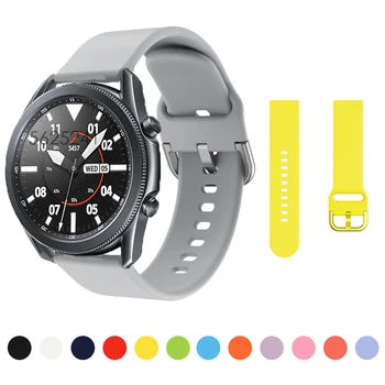 

22mm band For Galaxy Watch 3 45mm For galaxy watch 46mm For Amazfit GTR 47mmFor Haylou Solar LS05 strap