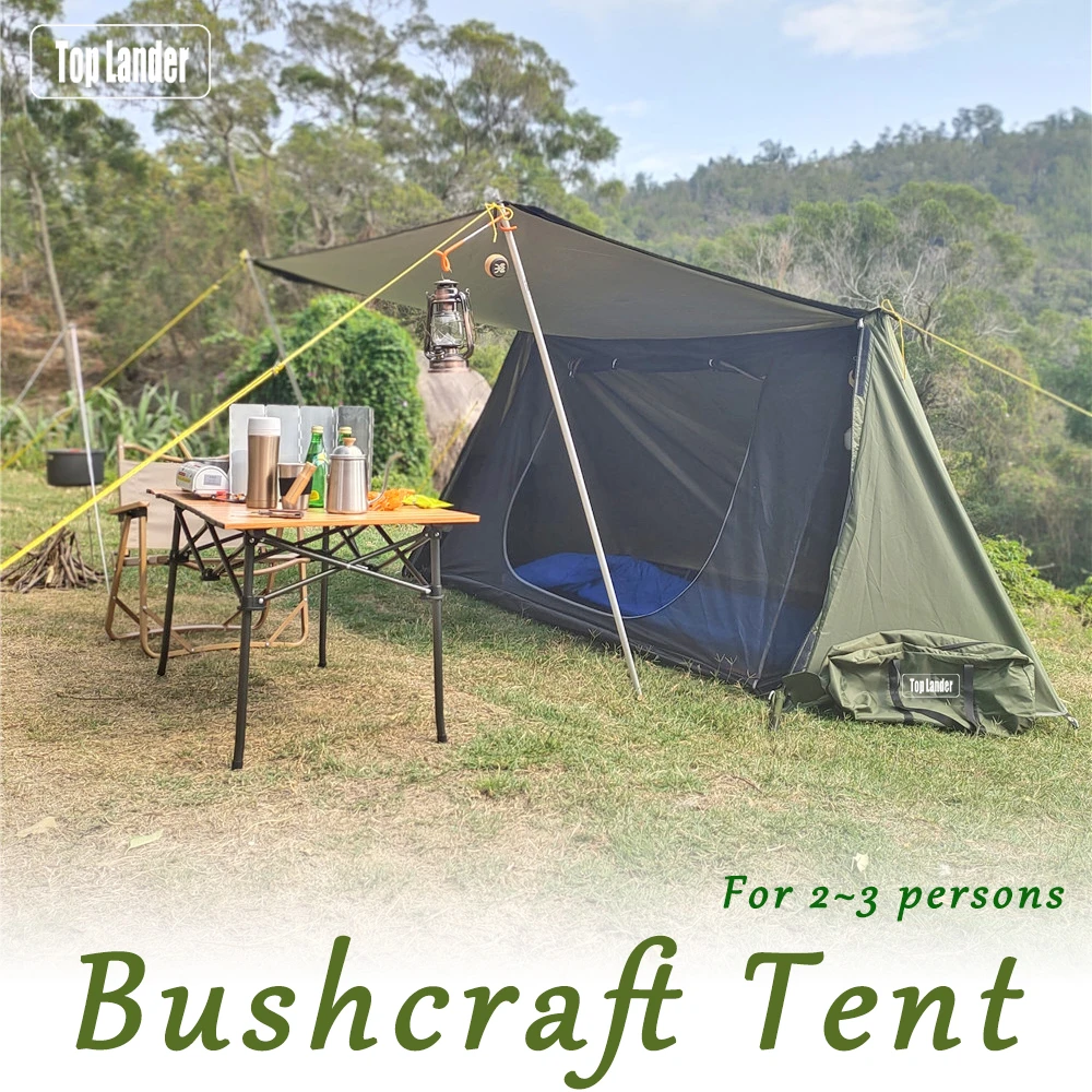 Bushcraft Shelter Baker Style Tent Outdoor Camping Bushcraft Tents