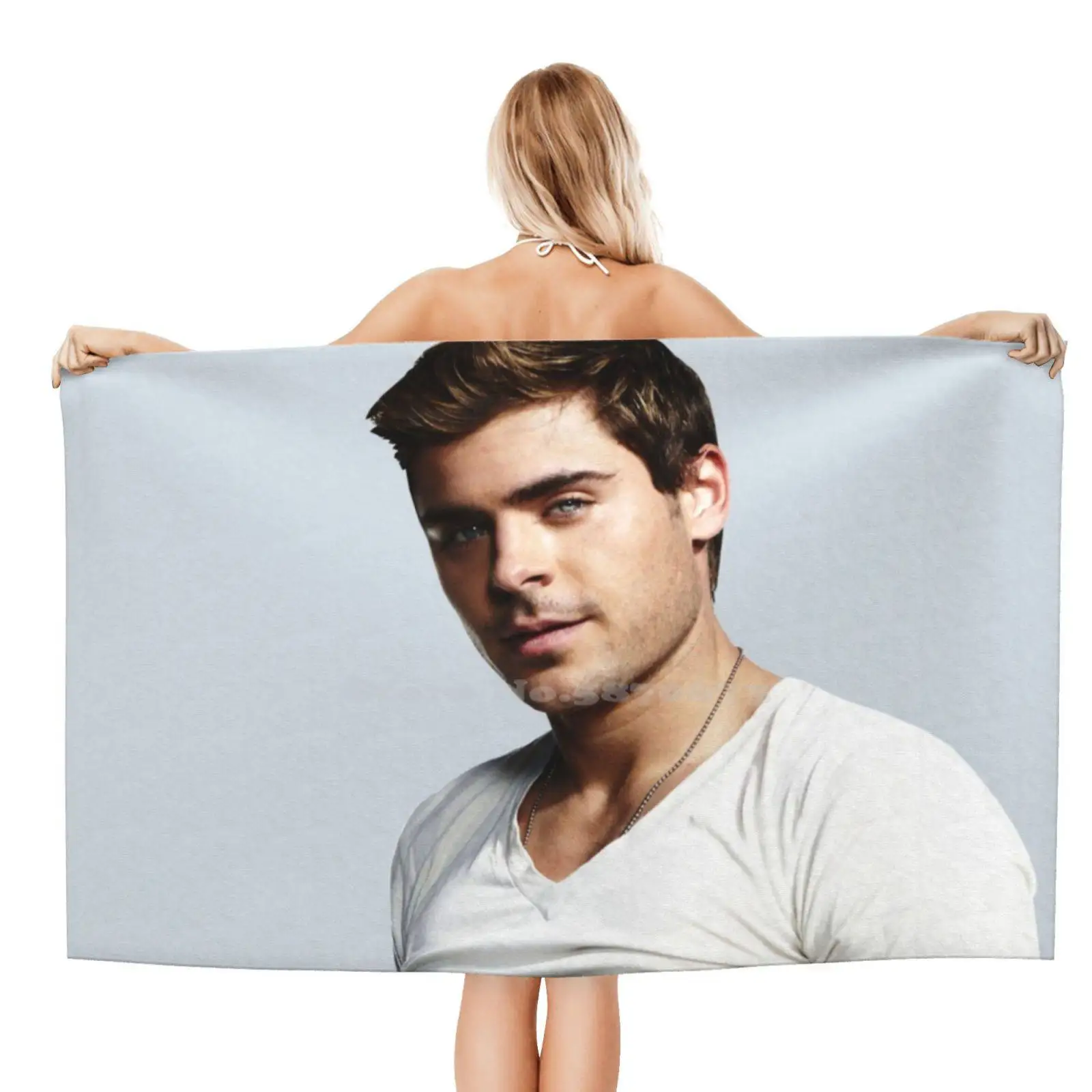 

Мягкое удобное банное полотенце Zac Efron Zack Efron Zac Efron Troy Bolton, популярное музыкальное полотенце для старшей школы