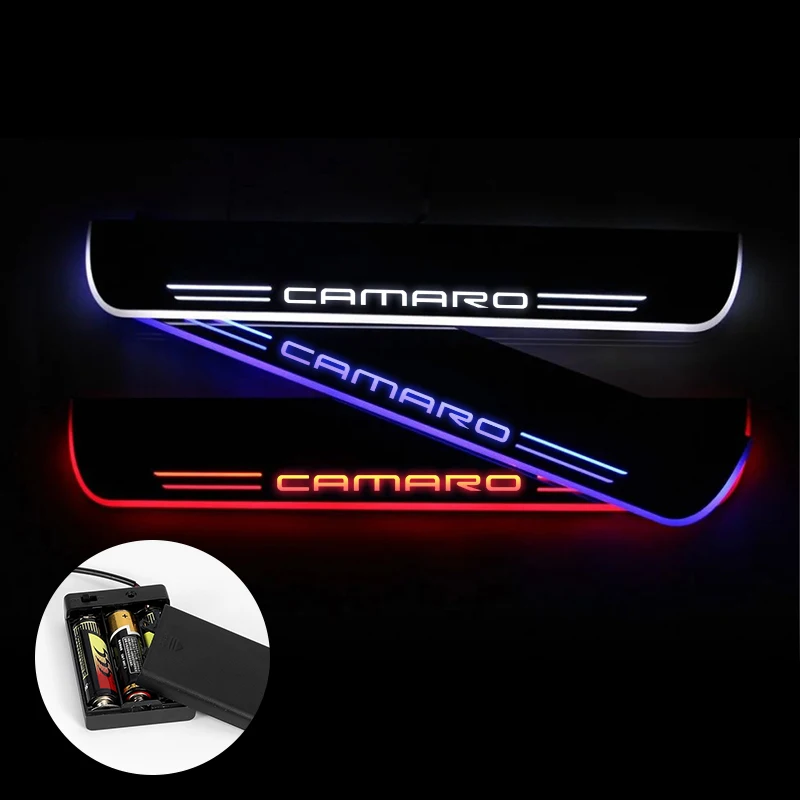 Светодиодный порог для Chevrolet Camaro 2011 2015 потокосветильник световая накладка