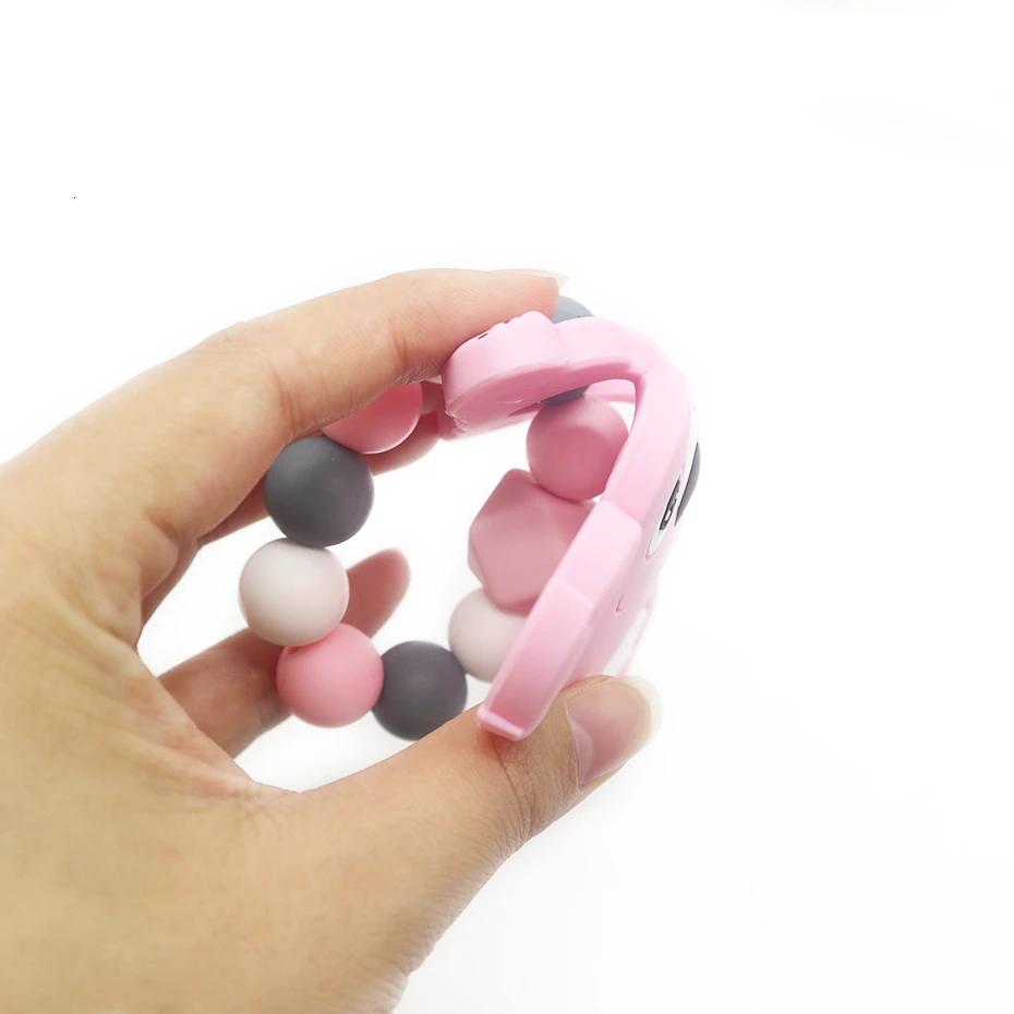 Коала грызунов BPA Бесплатно Силиконовый Прорезыватель детский браслет погремушка ребенок снимает зубную боль Прорезыватель зубов игрушки подарки на день рождения год