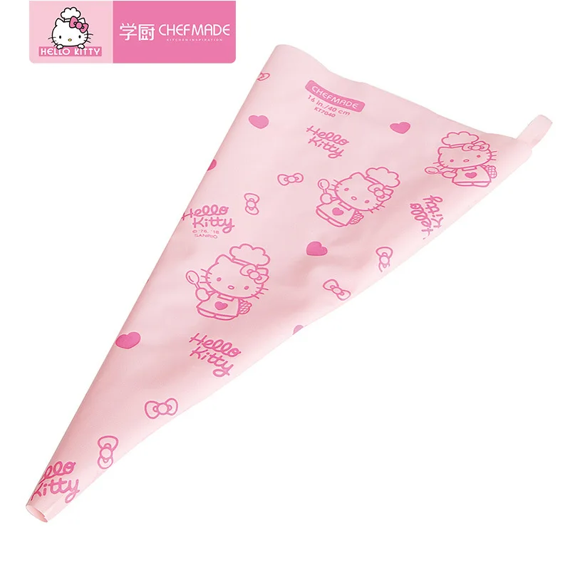 hello kitty TPU flower bag food grade repeated use cake cookie squeeze cream squeeze flower bag bakery accessories