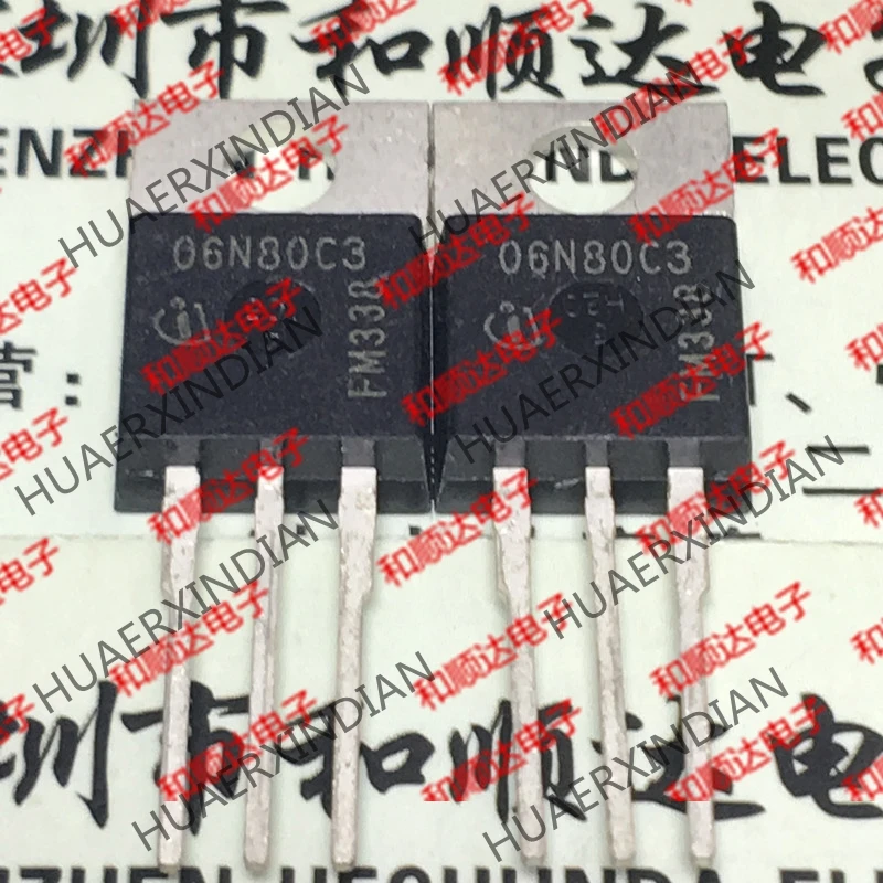 5 шт. новые оригинальные SPP06N80C3 06N80C3 TO-220