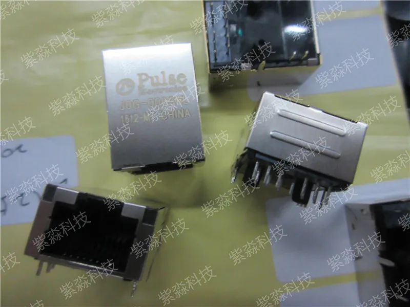 J0G-0003NL Модульные Разъемы/Разъемы Ethernet 1x1 низкий профиль, гигабитный чип
