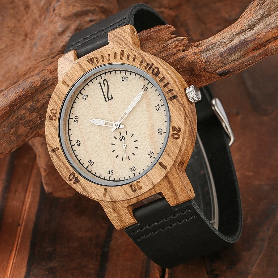I'll Love You Until the End of Time Custom Quartz Men Watch Wooden Watches Anniversary Gifts to My Soulmate Lover Unique Watches