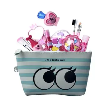 

Fashion Girls Make Up Toy Set Pretend Princess Simulation Eye Shadow Safety Non-toxic Children Play House Toys