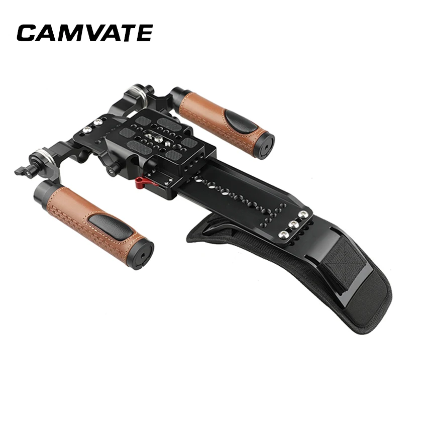 CAMVATE плечевой Комплект ручек для C100 200/fs5 fs7 / AU EVA1 C1893|Аксессуары фотостудии| |