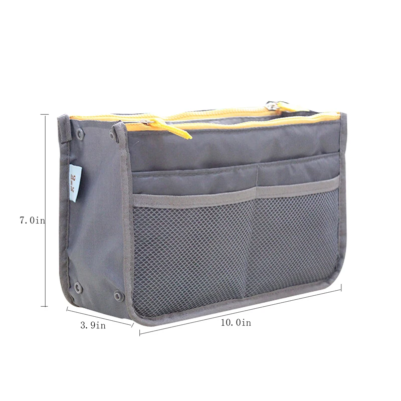 Bolsa De Almacenamiento De cosmeticos De Gran Capacidad De Alta Calidad, Bolso Organizador De Viaje de Nailon, Bolsa de Maquilla