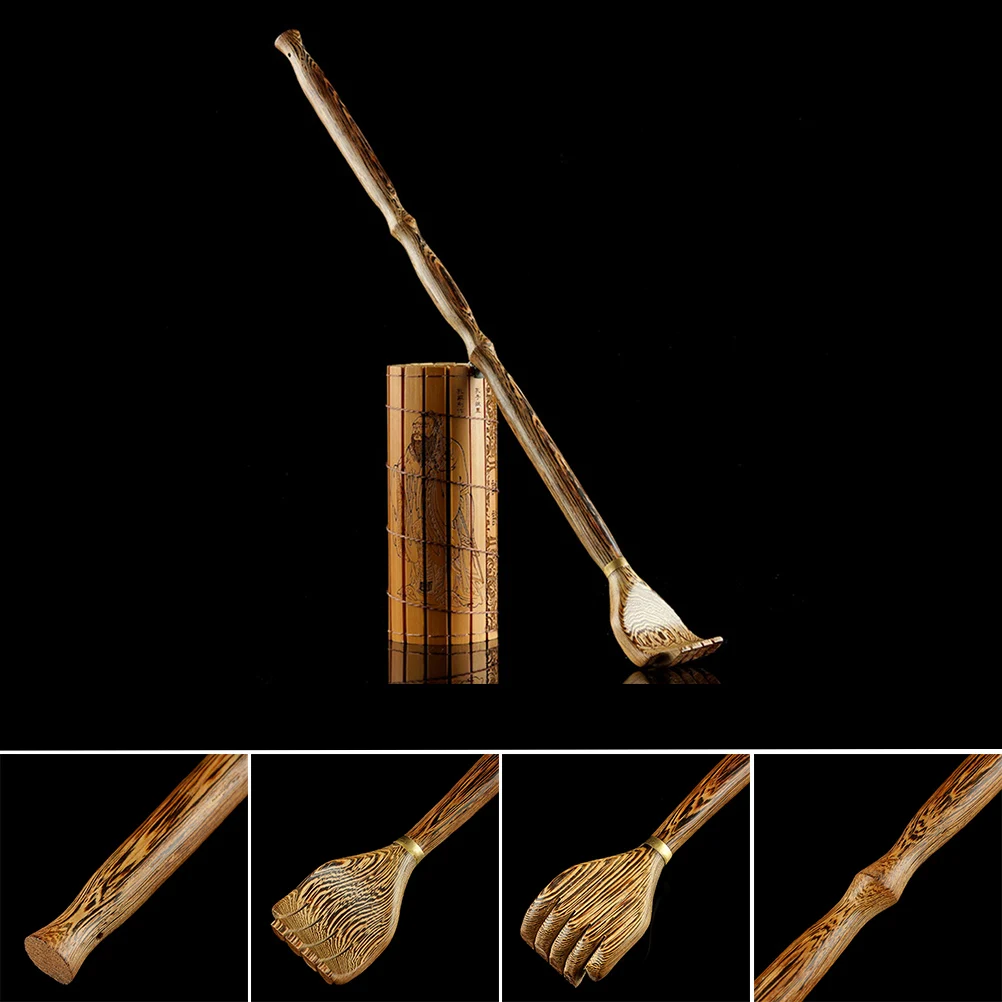 Wooden Back Scratcher Wood Back Scraper Scratching Massager Backscratcher Body Massage Bamboo Hackle Itch Health Products