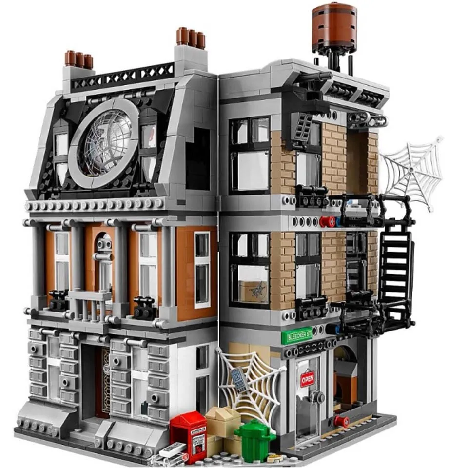 

10840 Marvel Avengers Infinity War Sanctum Sanctorum Showdown Iron man Spidermans Building Block Toys Compatible kids toys gift