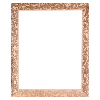 

Frame for mirrors and paintings, wood, 40x50x5.0 cm, Linden, "Python", Hot stamping