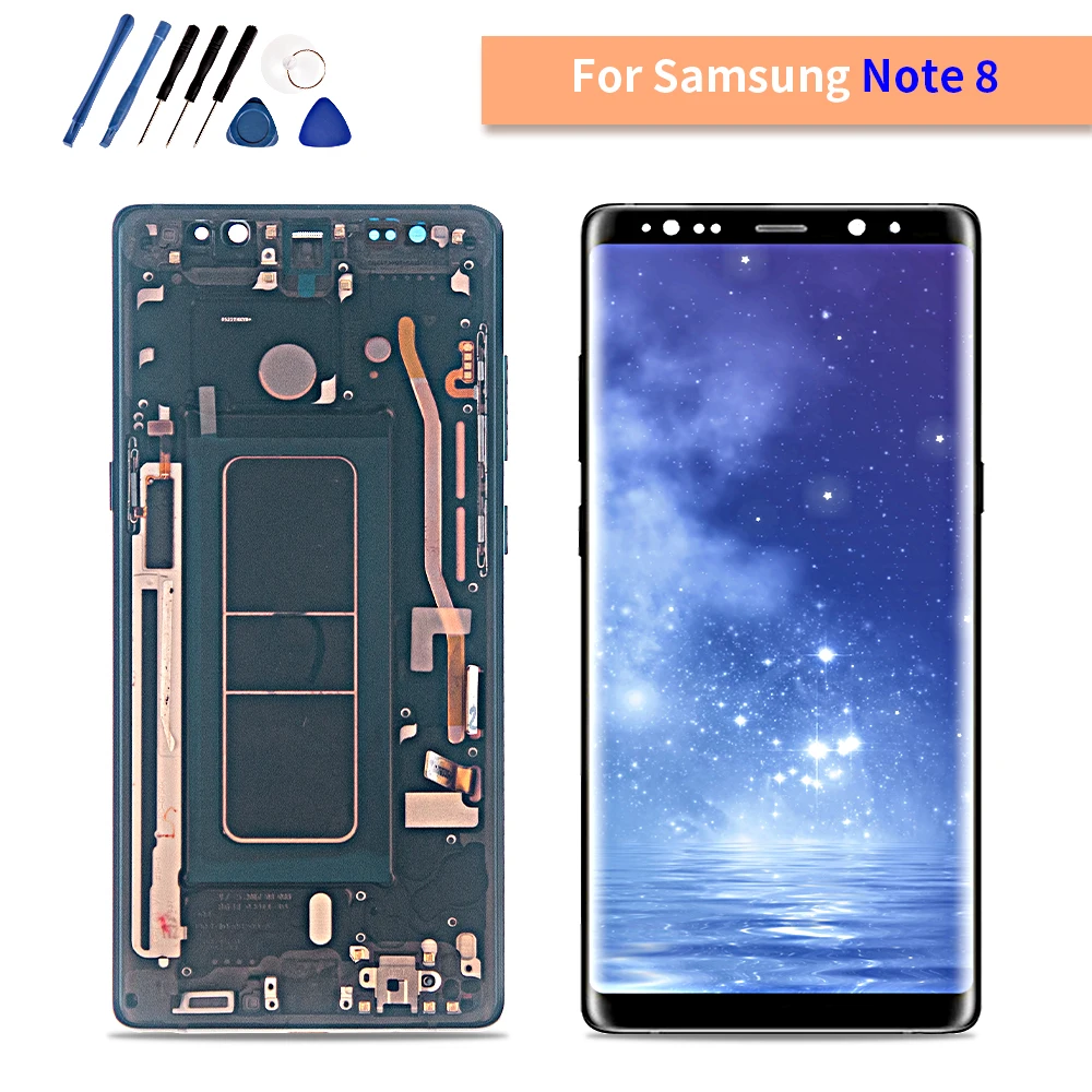 ЖК-дисплей для samsung Galaxy Note 8/N950 сенсорный экран Запасные части для samsung Note 8/N950F