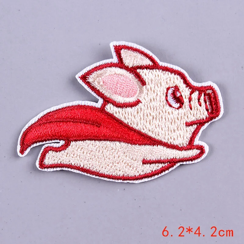5P-PE3177CT Pulaqi Король Лев Симба аппликация нашивки мультфильм аниме кошка нашивка вышитая железная нашивка для Бейджи для одежды полоса Наклейка F - Цвет: 5P-PE3177CT