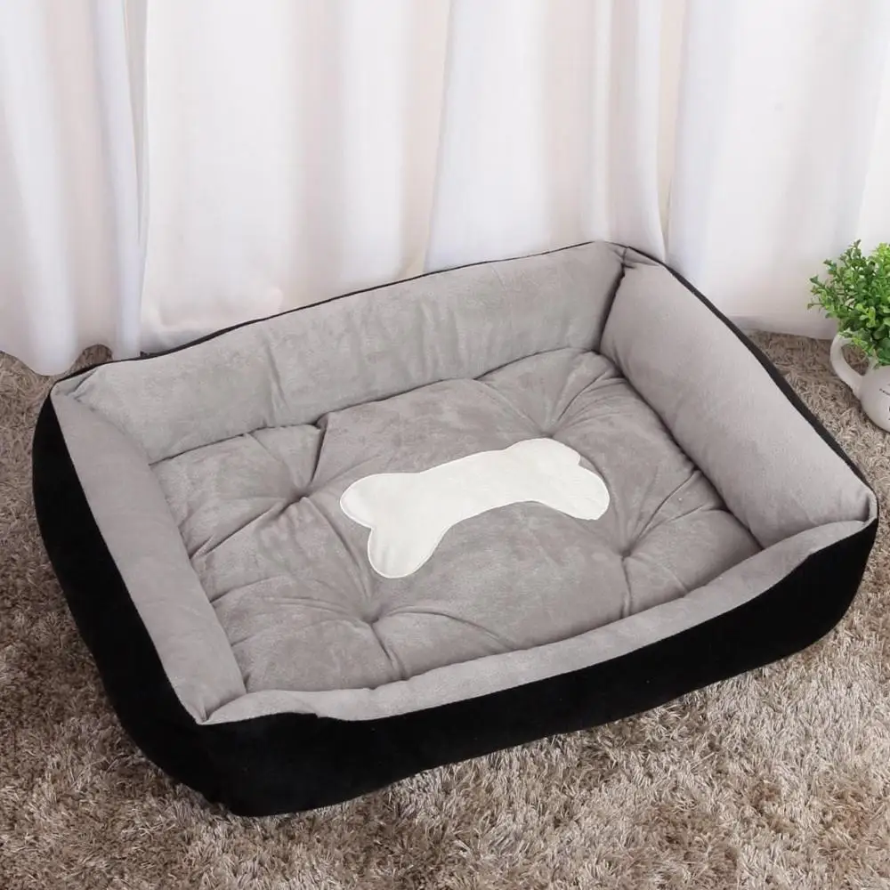 XS-XL Bone Pet Bed Warm Pet Bed For Small Medium Large Dog Soft Pet Bed For Dogs Washable House Cat Puppy Cotton Kennel Mat XS-XL Bone Pet Bed Warm Pet Bed For Small Medium Large Dog Soft Pet Bed For Dogs Washable House Cat Puppy Cotton Kennel Mat