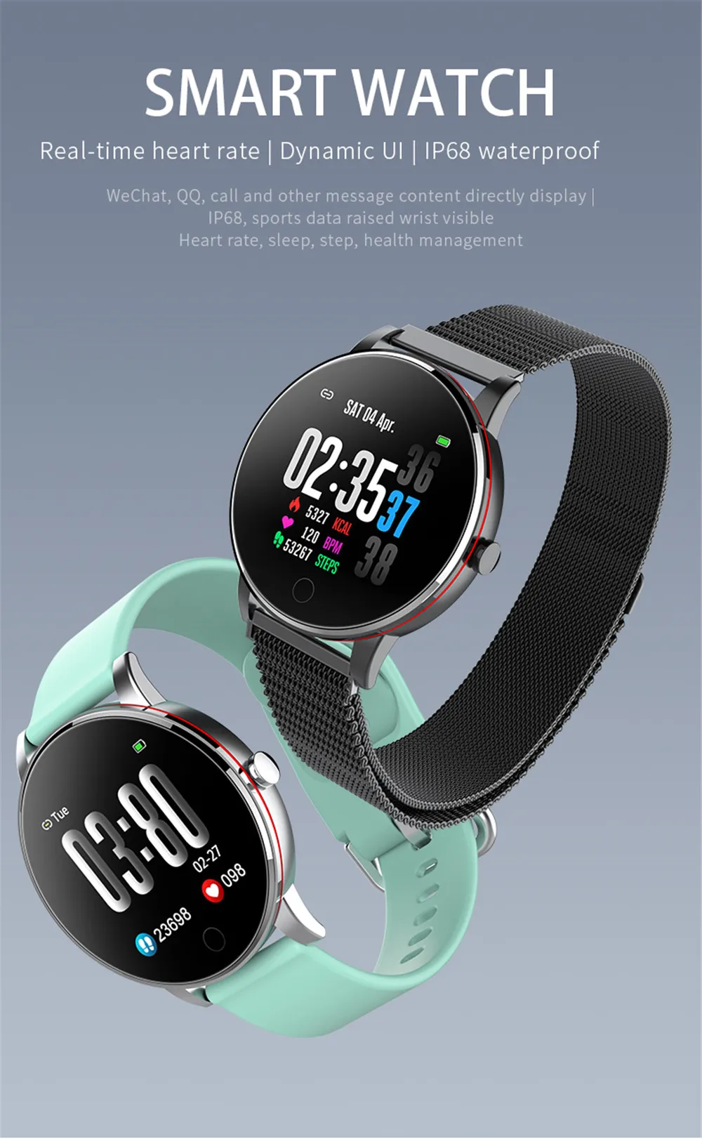 vapor smartwatch kw77
