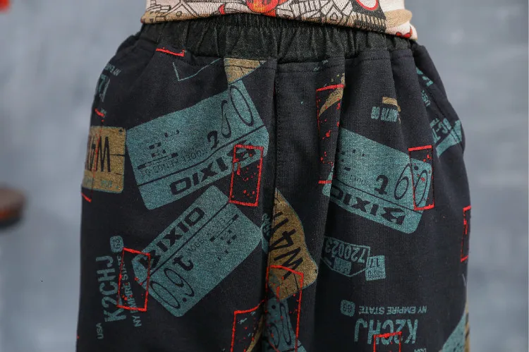 Max LuLu модные корейские женские осенние панк уличные женские эластичные брюки с принтом повседневные женские шаровары большого размера
