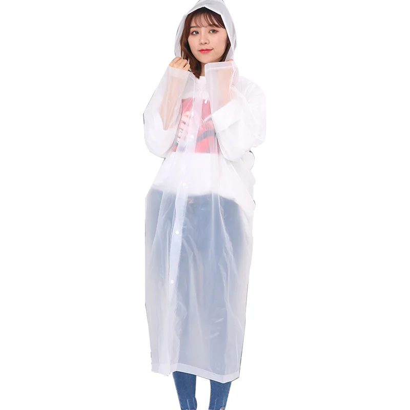 rain jacket transparent