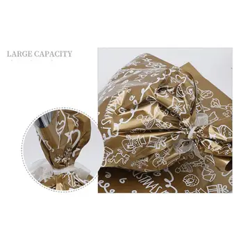 

30PCS Christmas Gift Bags with Ribbon Ties for Christmas Party Xmas Holiday 67JB