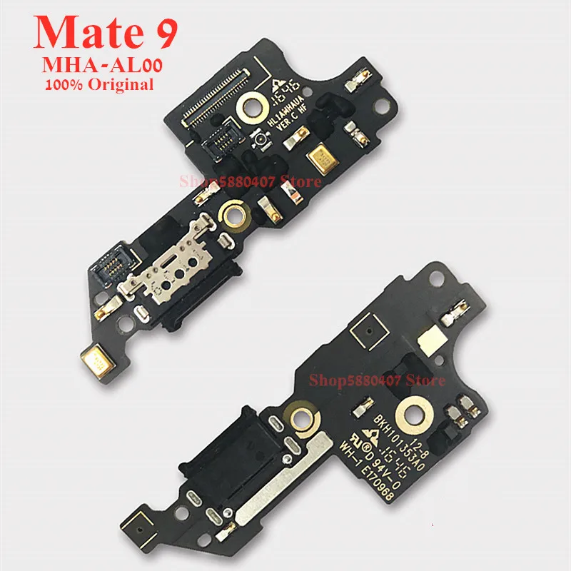 

Original Charger Plug Board For Huawei Mate9 Mate 9 MHA-AL00 USB Charging Port Dock With Microphone Flex Cable Replacement Parts