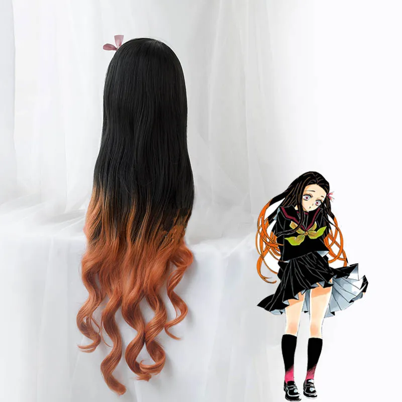 Летние платья Kamado Nezuko Косплей демона Slayer:Kimetsu no Yaiba костюм Jk Сейлор Костюм и